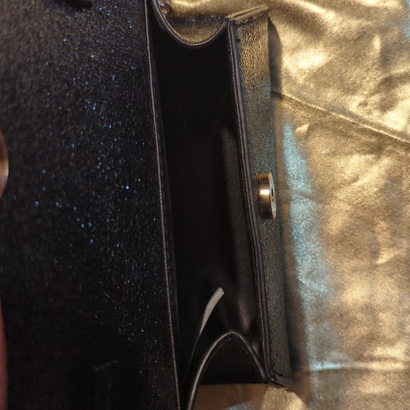 Black Sparkly Cross Body Purse - Picture 3 of 4